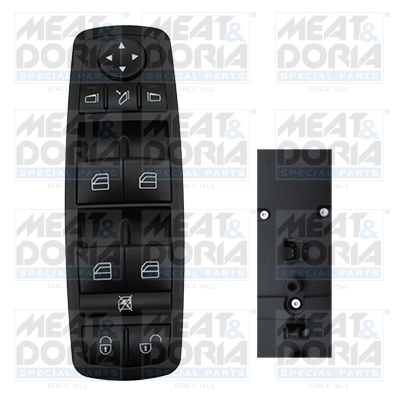 Switch, window regulator